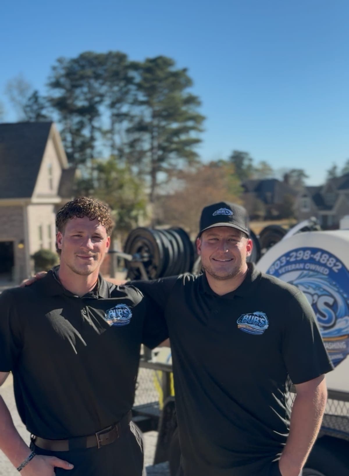 Bub's Pressure Washing team